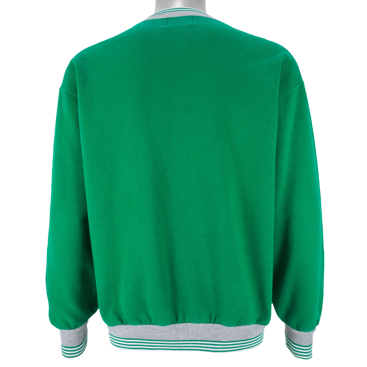 Vintage - Green Captain Santa Sweatshirt 1990s Medium Vintage Retro