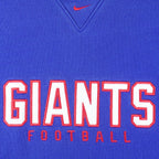 Nike - New York Giants Spell-Out Sweatshirt 1990s X-Large Vintage Retro Football