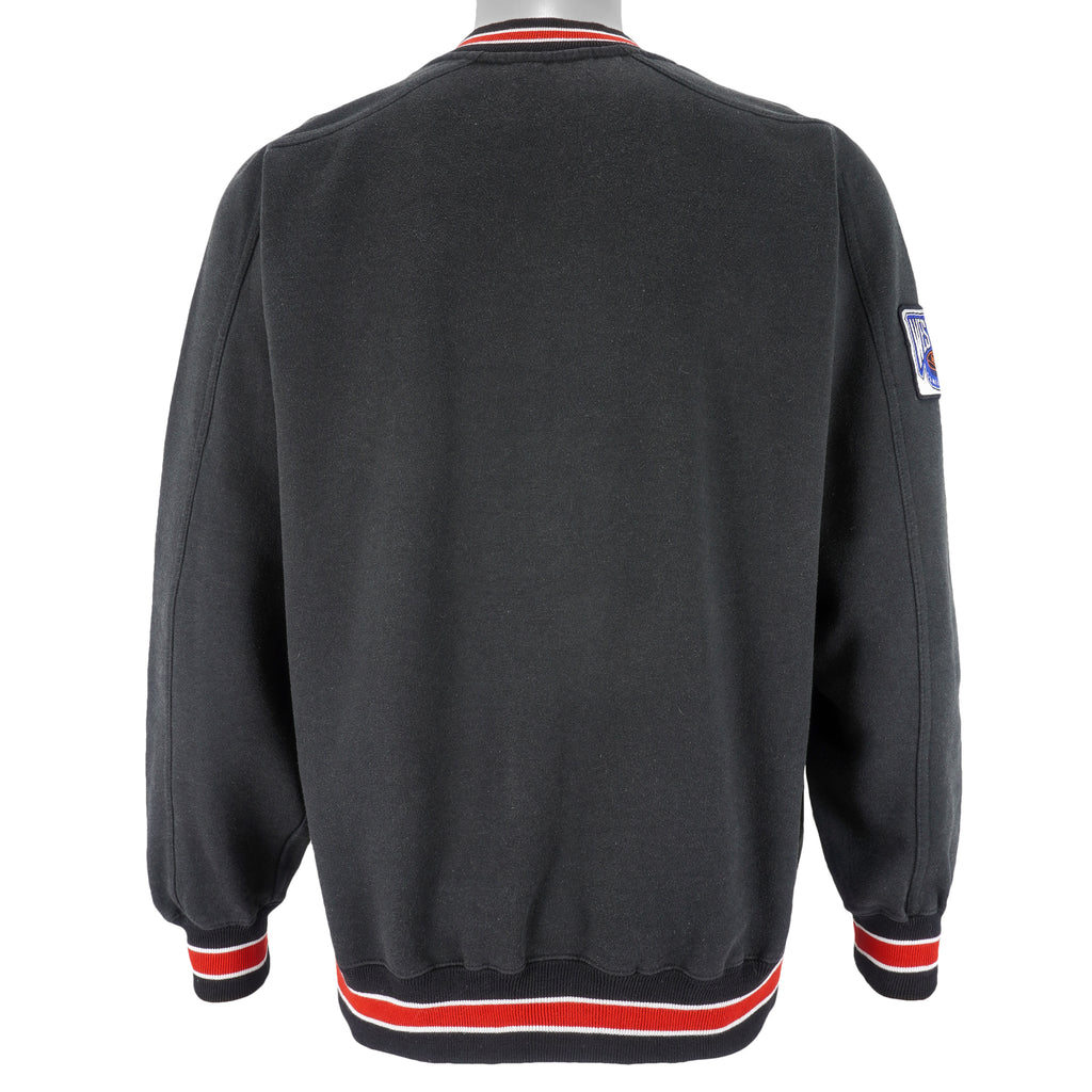 NHL (Lee) - Detroit Red Wings Embroidered Sweatshirt 1990s Medium Vintage Retro Hockey