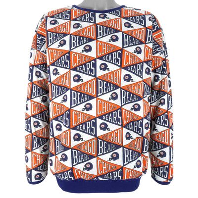 NFL - Chicago Bears Reversible Crew Neck Sweatshirt 1990s Large