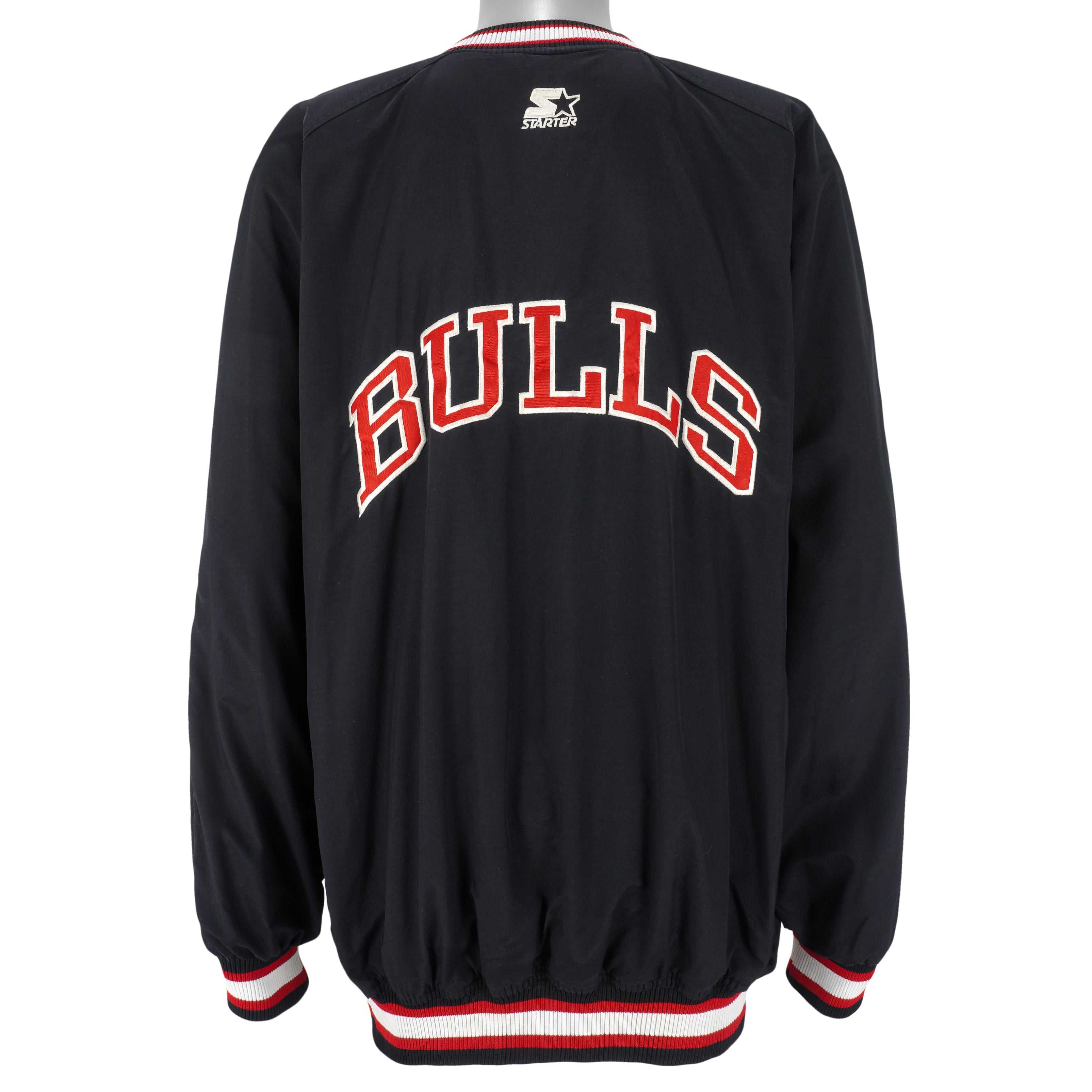 Starter - Chicago Bulls Pullover Windbreaker XX-Large Vintage Retro