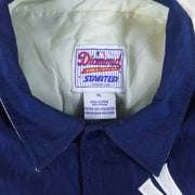 Starter - New York Yankees Big Logo Windbreaker 1990s X-Large Vintage Retro 