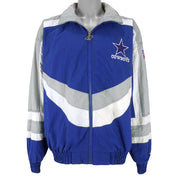 NFL (Logo Athletic) - Dallas Cowboys Windbreaker 1990s X-Large Vintage Retro Football