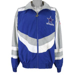 NFL (Logo Athletic) - Dallas Cowboys Windbreaker 1990s X-Large Vintage Retro Football