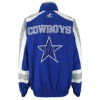 NFL (Logo Athletic) - Dallas Cowboys Windbreaker 1990s X-Large Vintage Retro Football