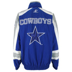 NFL (Logo Athletic) - Dallas Cowboys Windbreaker 1990s X-Large Vintage Retro Football