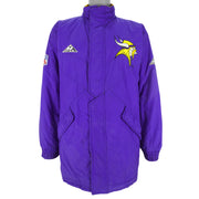 NFL (Apex One) - Minnesota Vikings  Warm Jacket 1990s Medium Vintage Retro Football