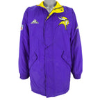 NFL (Apex One) - Minnesota Vikings  Warm Jacket 1990s Medium Vintage Retro Football