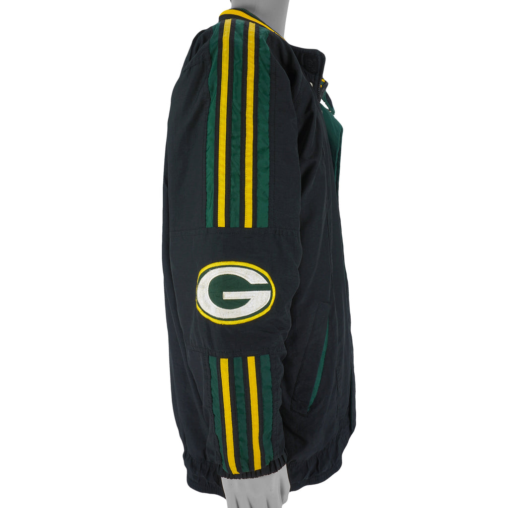 Starter - Green Bay Packers Jacket 1990s Large Vintage Retro Football