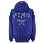 NFL (Logo 7) - Dallas Cowboys Hooded Jacket 1990s X-Large