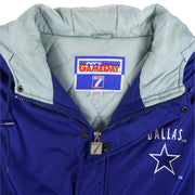 NFL (Logo 7) - Dallas Cowboys Big Logo Jacket 1990s X-Large Vintage Retro Football