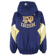 Starter - Notre Dame Fighting Irish Pullover Jacket 1990s Large Vintage Retro Football College