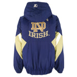 Starter - Notre Dame Fighting Irish Pullover Jacket 1990s Large Vintage Retro Football College