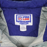 Starter - Dallas Cowboys Embroidered Logo Hooded Jacket 1990s Large Vintage Retro Football