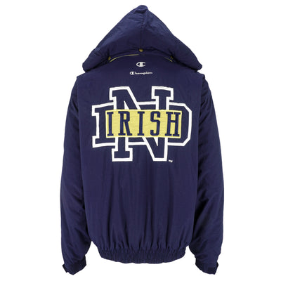 NCAA (Champion) - Notre Dame Fighting Irish Big Logo Jacket 1990s X-Large