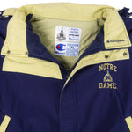 NCAA (Champion) - Notre Dame Fighting Irish Big Logo Jacket 1990s X-Large Vintage Retro