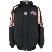 Starter - San Francisco 49ers Hooded Jacket 1990s X-Large Vintage Retro Football
