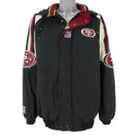 Starter - San Francisco 49ers Hooded Jacket 1990s X-Large Vintage Retro Football