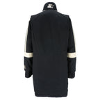 Starter - Oakland Raiders Spell-Out Long Jacket 1990s Large Vintage Retro