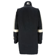 Starter - Oakland Raiders Spell-Out Long Jacket 1990s Large Vintage Retro