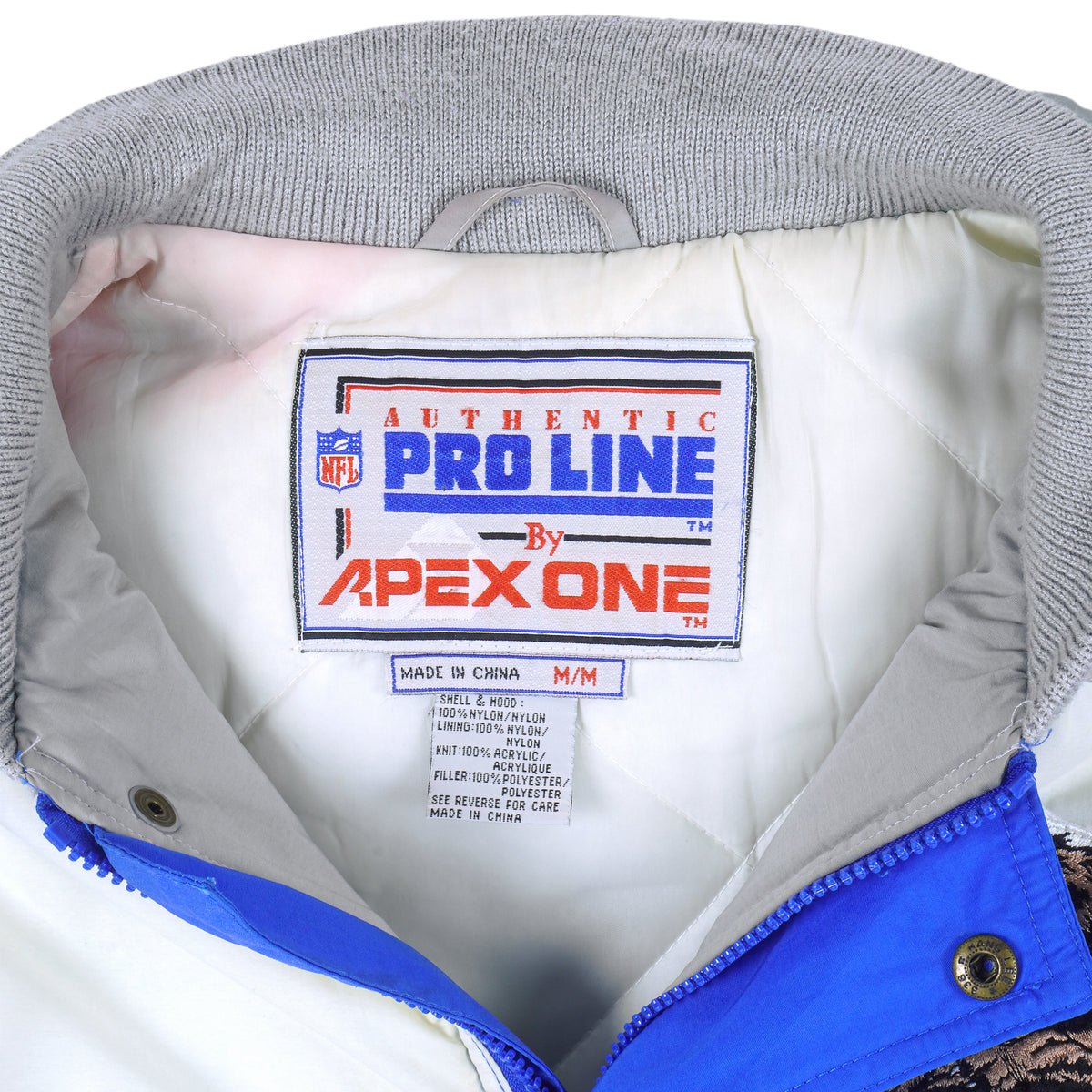 NFL (Apex One) - Detroit Lions Hooded Jacket 1990s Medium