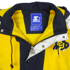 NCAA (Starter) - Colorado Buffaloes Hooded Jacket 1990s Medium Vintage Retro