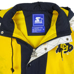 NCAA (Starter) - Colorado Buffaloes Hooded Jacket 1990s Medium Vintage Retro