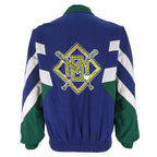 Starter - Milwaukee Brewers 1/4 Button Windbreaker 1990s Small Vintage Retro Baseball