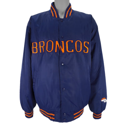 NFL (Game Day) - Denver Broncos Satin Jacket 1990s XX-Large