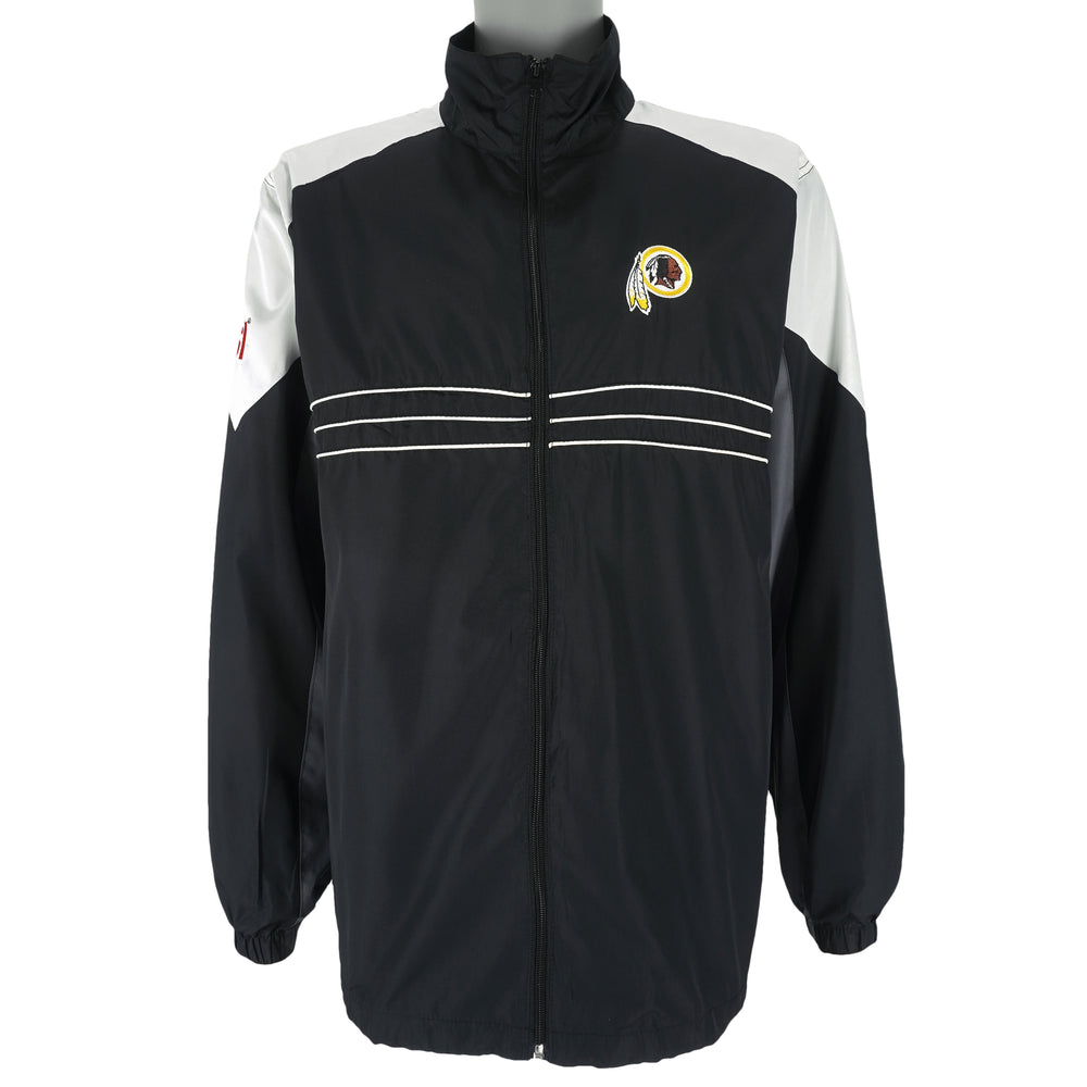 Reebok - Washington Redskins Zip-Up Windbreaker 1990s X-Large Vintage Retro Football