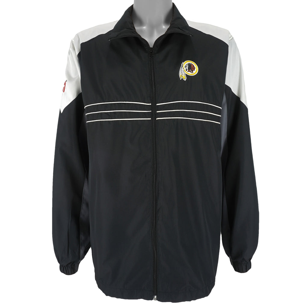Reebok - Washington Redskins Zip-Up  Windbreaker 1990s X-Large Vintage Retro Football
