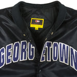 NCAA (Colosseum) - Georgetown Hoyas Spell-Out Satin Jacket 1990s XX-Large Vintage Retro Football College