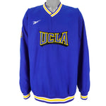 Reebok - UCLA Embroidered Windbreaker 1990s X-Large Vintage Retro Basketball