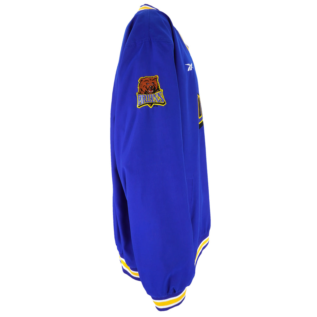 Reebok - UCLA Embroidered Windbreaker 1990s X-Large Vintage Retro Basketball