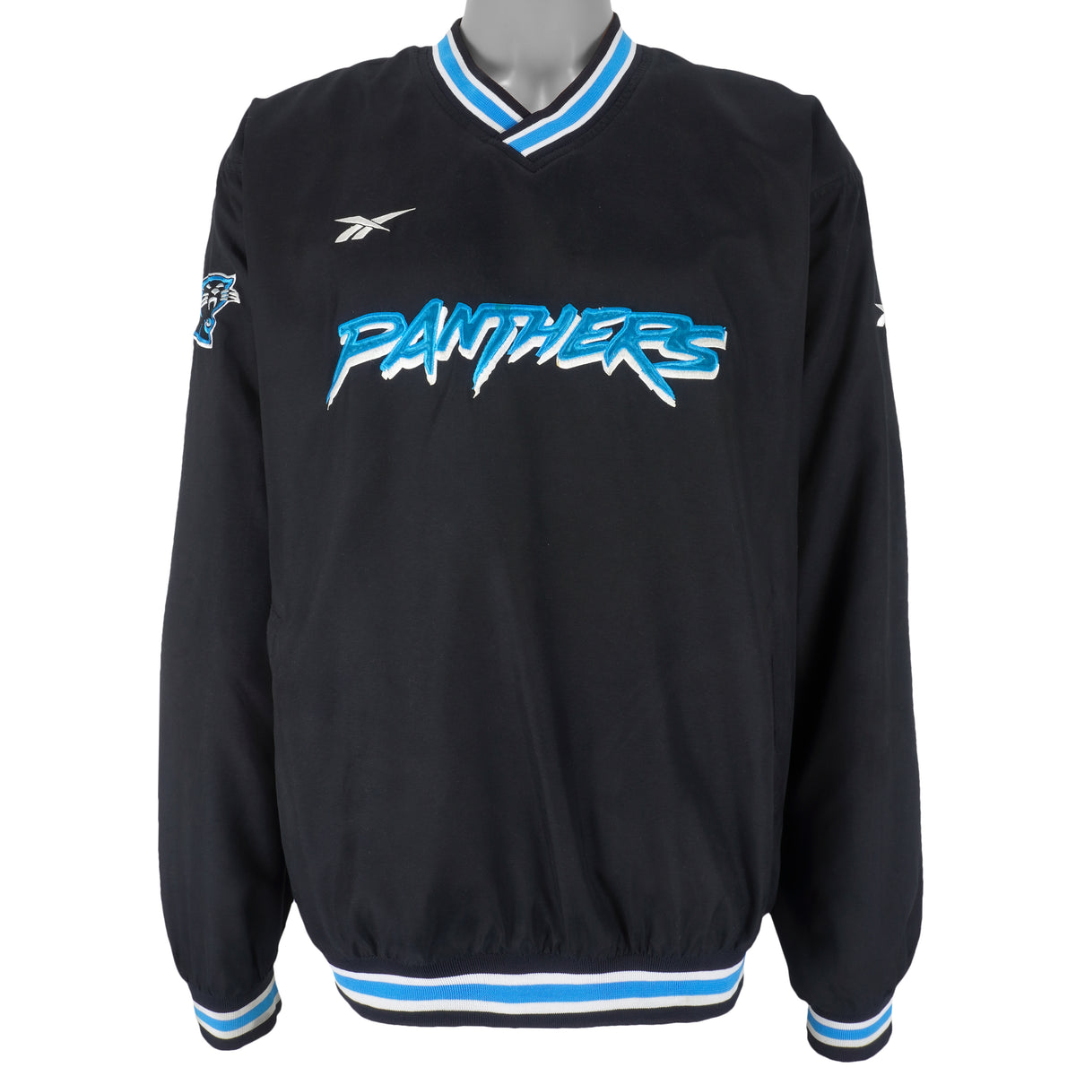 Reebok - Carolina Panthers Windbreaker 1990s Large Vintage Retro Football