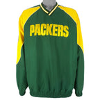 NFL - Green Bay Packers Pullover Windbreaker 1990s XX-Large Vintage Retro Football