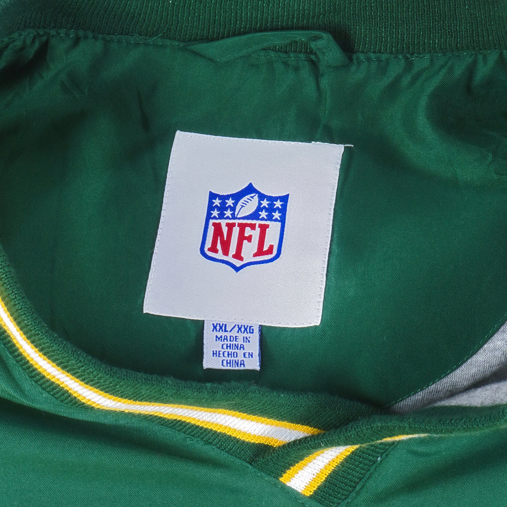 NFL - Green Bay Packers Pullover Windbreaker 1990s XX-Large Vintage Retro Football
