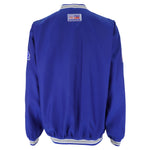 Reebok - Blue Detroit Lions Pullover Windbreaker 1990s Large Vintage Retro Football