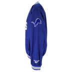 Reebok - Blue Detroit Lions Pullover Windbreaker 1990s Large Vintage Retro Football