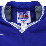 Reebok - Blue Detroit Lions Pullover Windbreaker 1990s Large Vintage Retro Football