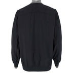 Nike - Black Pullover Windbreaker 1990s Large Vintage Retro