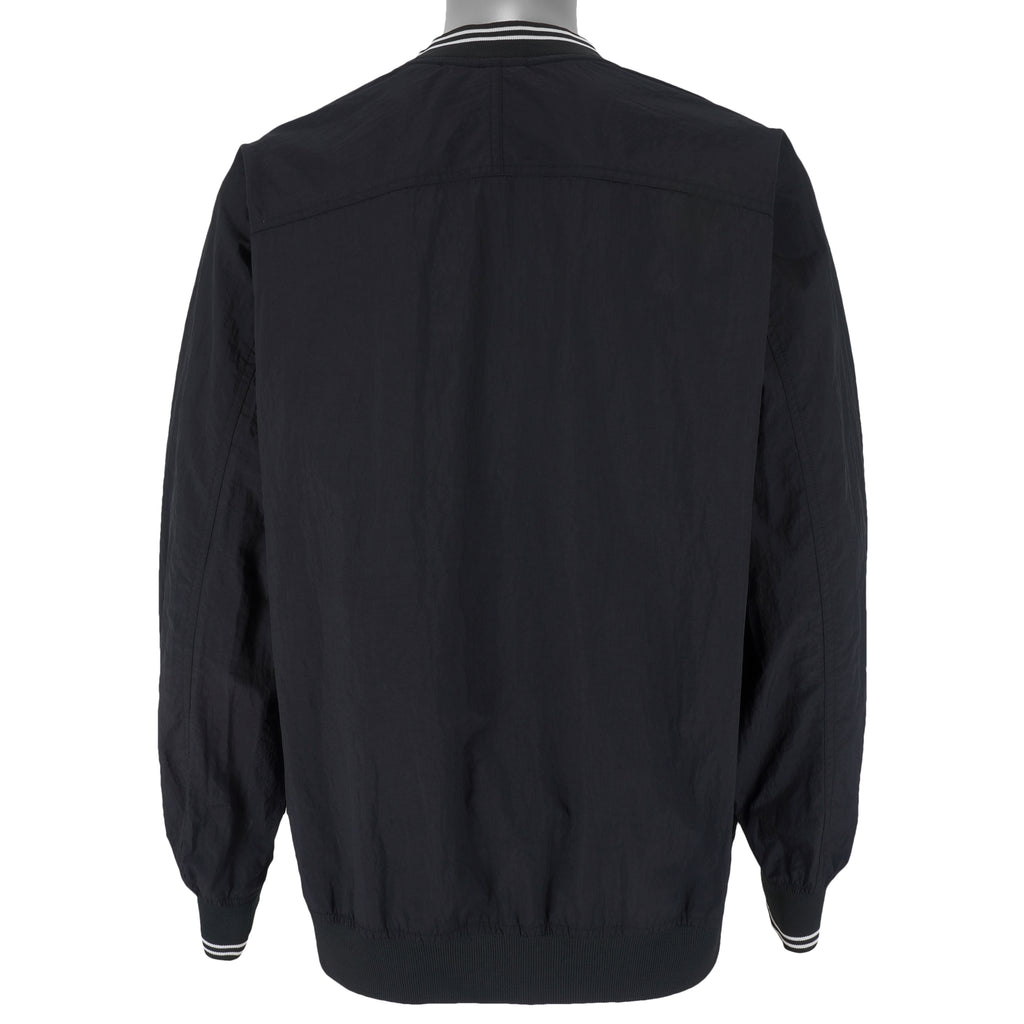 Nike - Black Pullover Windbreaker 1990s Large Vintage Retro