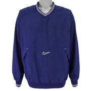 Nike - Blue Pullover Windbreaker 1990s Large Vintage Retro