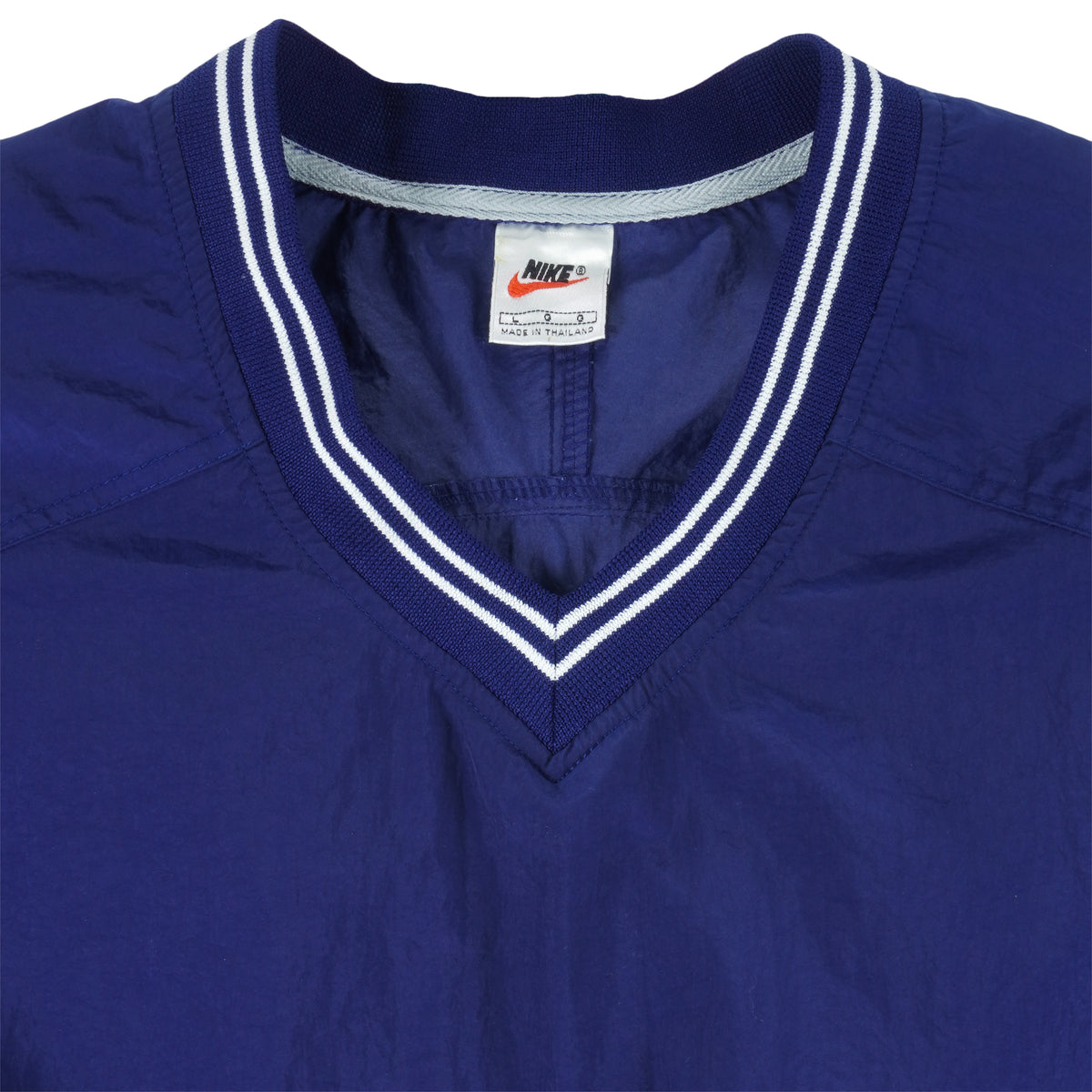 Nike - Blue Pullover Windbreaker 1990s Large Vintage Retro