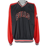 NBA (Chalk Line) - Chicago Bulls Pullover Windbreaker 1990s XX-Large Vintage Retro Basketball