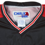 NBA (Chalk Line) - Chicago Bulls Pullover Windbreaker 1990s XX-Large Vintage Retro Basketball