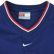 Nike - Cleveland Indians Big Spell-Out Windbreaker 1990s Large Vintage Retro Baseball