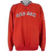 Nike - Boston Red Sox Spell-Out Windbreaker 1990s X-Large Vintage Retro Baseball