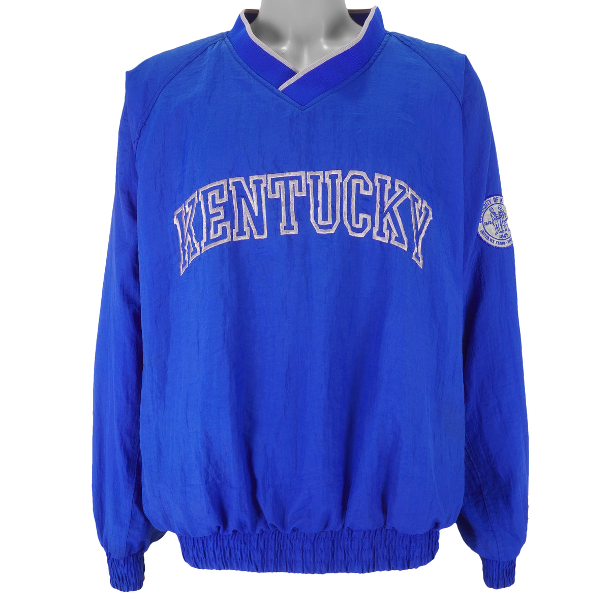 NCAA (Pro Player) - Kentucky Wildcats Windbreaker 1990s X-Large Vintage Retro Football