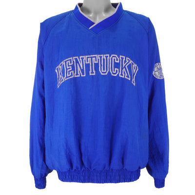 NCAA (Pro Player) - Kentucky Wildcats Pullover Windbreaker 1990s X-Large